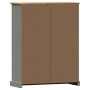 Librería VIGO madera maciza de pino gris 90x35x114,5 cm de vidaXL, Librerías y estanterías - Ref: Foro24-353183, Precio: 149,...