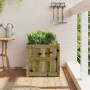 Jardinera madera maciza de pino impregnada 50x50x50 cm en Macetas y jardineras | Comprar online en Foru.es