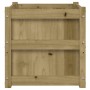 Jardineras de exterior 2 unidades madera impregnada de pino en Macetas y jardineras | Comprar online en Foru.es