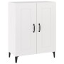 Aparador de madera contrachapada blanco 69,5x34x90 cm de vidaXL, Aparadores - Ref: Foro24-812141, Precio: 77,33 €, Descuento: %