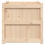 Jardineras de exterior 2 unidades madera maciza de pino en Macetas y jardineras | Comprar online en Foru.es