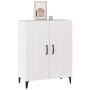 Aparador de madera contrachapada blanco 69,5x34x90 cm de vidaXL, Aparadores - Ref: Foro24-812141, Precio: 77,33 €, Descuento: %
