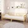 Solid pine wood sofa bed 90x200 cm by vidaXL, Beds and slatted bases - Ref: Foro24-806935, Price: 85,31 €, Discount: %