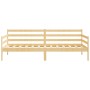 Sofá cama de madera maciza de pino 90x200 cm de vidaXL, Camas y somieres - Ref: Foro24-806935, Precio: 106,15 €, Descuento: %