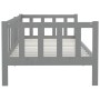 Sofá cama de madera maciza de pino gris 90x200 cm de vidaXL, Camas y somieres - Ref: Foro24-806942, Precio: 120,10 €, Descuen...