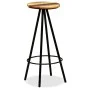 Taburetes de cocina 2 unidades madera maciza reciclada de vidaXL, Taburetes de cocina - Ref: Foro24-245445, Precio: 135,33 €,...