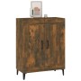 Aparador de madera de ingeniería roble ahumado 69,5x34x90 cm de vidaXL, Aparadores - Ref: Foro24-817342, Precio: 69,99 €, Des...