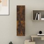 Mueble para TV de pared color roble ahumado 30,5x30x110 cm de vidaXL, Muebles TV - Ref: Foro24-826676, Precio: 50,53 €, Descu...