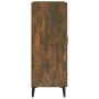 Aparador de madera de ingeniería roble ahumado 69,5x34x90 cm de vidaXL, Aparadores - Ref: Foro24-817342, Precio: 69,99 €, Des...
