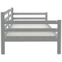 Sofá cama de madera maciza de pino gris 90x200 cm de vidaXL, Camas y somieres - Ref: Foro24-806937, Precio: 119,37 €, Descuen...