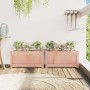 Jardineras de jardín 2 unidades madera maciza Douglas en Macetas y jardineras | Comprar online en Foru.es