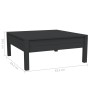 Juego muebles de jardín 3 pzas cojines negro madera pino maciza de vidaXL, Sofás modulares de exterior - Ref: Foro24-806680, ...