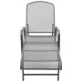 Sonnenliegen mit Tisch 2 Einheiten aus anthrazitgrauem Stahl von vidaXL, Liegen - Ref: Foro24-42727, Preis: 300,89 €, Rabatt: %