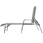 Tumbonas con mesita 2 unidades acero gris antracita de vidaXL, Tumbonas - Ref: Foro24-42727, Precio: 300,89 €, Descuento: %