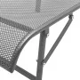 Tumbonas con mesita 2 unidades acero gris antracita de vidaXL, Tumbonas - Ref: Foro24-42727, Precio: 300,89 €, Descuento: %
