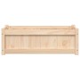 Jardinera de madera maciza de pino 90x31x31 cm en Macetas y jardineras | Comprar online en Foru.es