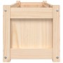 Jardinera de madera maciza de pino 90x31x31 cm en Macetas y jardineras | Comprar online en Foru.es