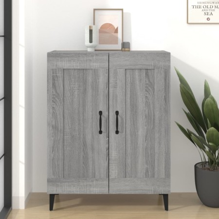 Aparador de madera de ingeniería gris Sonoma 69,5x34x90 cm de vidaXL, Aparadores - Ref: Foro24-817343, Precio: 72,03 €, Descu...