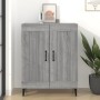 Aparador de madera de ingeniería gris Sonoma 69,5x34x90 cm de vidaXL, Aparadores - Ref: Foro24-817343, Precio: 72,03 €, Descu...