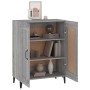 Aparador de madera de ingeniería gris Sonoma 69,5x34x90 cm de vidaXL, Aparadores - Ref: Foro24-817343, Precio: 72,03 €, Descu...