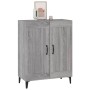 Aparador de madera de ingeniería gris Sonoma 69,5x34x90 cm de vidaXL, Aparadores - Ref: Foro24-817343, Precio: 72,03 €, Descu...