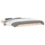 Estructura de cama madera maciza de pino 150x200 cm de vidaXL, Camas y somieres - Ref: Foro24-823439, Precio: 97,91 €, Descue...