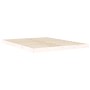Estructura de cama madera maciza de pino blanco 150x200 cm de vidaXL, Camas y somieres - Ref: Foro24-823440, Precio: 92,37 €,...