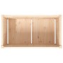 Jardinera de madera maciza de pino 90x50x50 cm en Macetas y jardineras | Comprar online en Foru.es