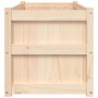 Jardineras de exterior 2 unidades madera maciza de pino en Macetas y jardineras | Comprar online en Foru.es