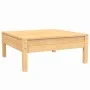 3-piece solid pine wood garden furniture set with cream cushions by vidaXL, Modular outdoor sofas - Ref: Foro24-806682, Price...