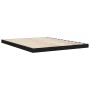 Estructura de cama de madera maciza pino negra 150x200 cm de vidaXL, Camas y somieres - Ref: Foro24-823443, Precio: 129,37 €,...