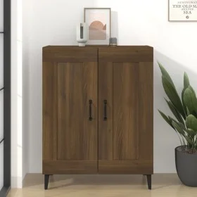 Aparador de madera de ingeniería marrón roble 69,5x34x90 cm de vidaXL, Aparadores - Ref: Foro24-817344, Precio: 71,47 €, Desc...