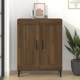 Aparador de madera de ingeniería marrón roble 69,5x34x90 cm de vidaXL, Aparadores - Ref: Foro24-817344, Precio: 72,33 €, Desc...