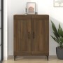 Aparador de madera de ingeniería marrón roble 69,5x34x90 cm de vidaXL, Aparadores - Ref: Foro24-817344, Precio: 72,33 €, Desc...