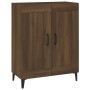Aparador de madera de ingeniería marrón roble 69,5x34x90 cm de vidaXL, Aparadores - Ref: Foro24-817344, Precio: 72,33 €, Desc...