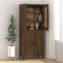Aparador de madera de ingeniería marrón roble 69,5x34x90 cm de vidaXL, Aparadores - Ref: Foro24-817344, Precio: 72,33 €, Desc...