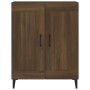 Aparador de madera de ingeniería marrón roble 69,5x34x90 cm de vidaXL, Aparadores - Ref: Foro24-817344, Precio: 72,33 €, Desc...