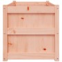 Jardinera madera maciza Douglas 90x50x50 cm en Macetas y jardineras | Comprar online en Foru.es