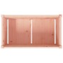 Jardinera madera maciza Douglas 90x50x50 cm en Macetas y jardineras | Comprar online en Foru.es