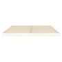 Estructura de cama de madera maciza de pino blanco 160x200 cm de vidaXL, Camas y somieres - Ref: Foro24-823435, Precio: 120,7...