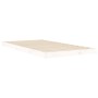 Estructura de cama madera maciza de pino blanco 100x200 cm de vidaXL, Camas y somieres - Ref: Foro24-823455, Precio: 59,41 €,...