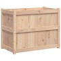 Jardinera de madera maciza de pino 90x50x70 cm en Macetas y jardineras | Comprar online en Foru.es