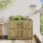 Jardinera de madera de pino impregnada 90x50x70 cm en Macetas y jardineras | Comprar online en Foru.es