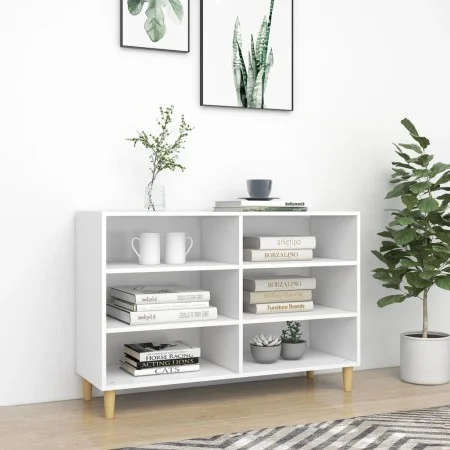 Weißes Sideboard aus Holzwerkstoff, 103,5 x 35 x 70 cm von vidaXL, Sideboards - Ref: Foro24-806031, Preis: 81,74 €, Rabatt: %