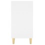 Aparador de madera de ingeniería blanco 103,5x35x70 cm de vidaXL, Aparadores - Ref: Foro24-806031, Precio: 82,99 €, Descuento: %
