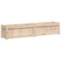 Jardinera de madera maciza de pino 150x31x31 cm en Macetas y jardineras | Comprar online en Foru.es