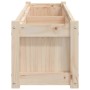 Jardinera de madera maciza de pino 150x31x31 cm en Macetas y jardineras | Comprar online en Foru.es