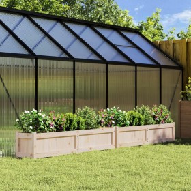 Jardineras de exterior 2 unidades madera maciza de pino en Macetas y jardineras | Comprar online en Foru.es