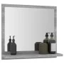 Espejo de baño madera contrachapada gris Sonoma 40x10,5x37 cm de vidaXL, Tocadores de baño - Ref: Foro24-815634, Precio: 23,8...