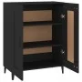 Black plywood sideboard 69.5x34x90 cm by vidaXL, Sideboards - Ref: Foro24-812142, Price: 75,76 €, Discount: %